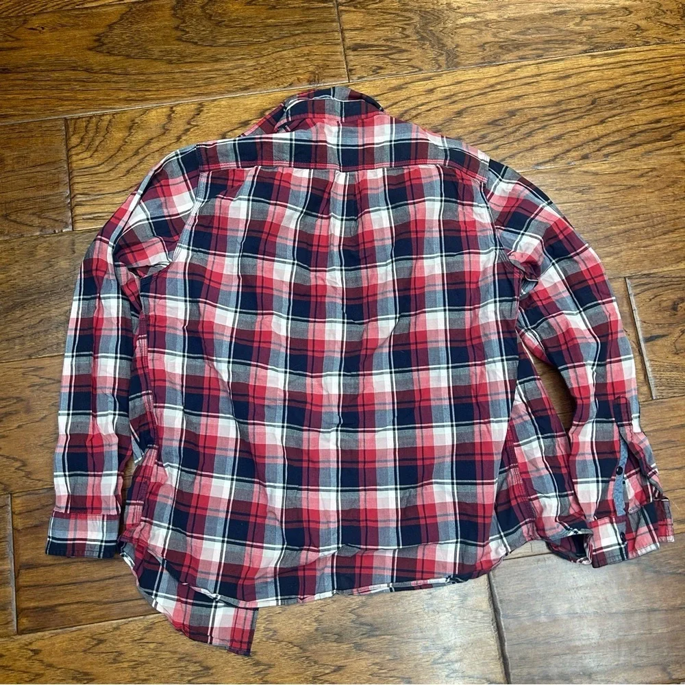 J. Crew cotton Plaid Casual Button‎ Down Shirt